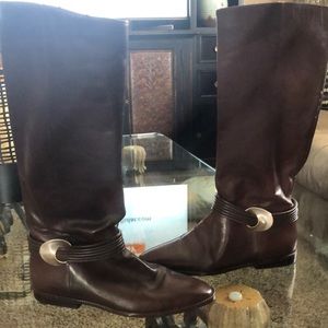 Unisa Brazilian leather at the knee boots